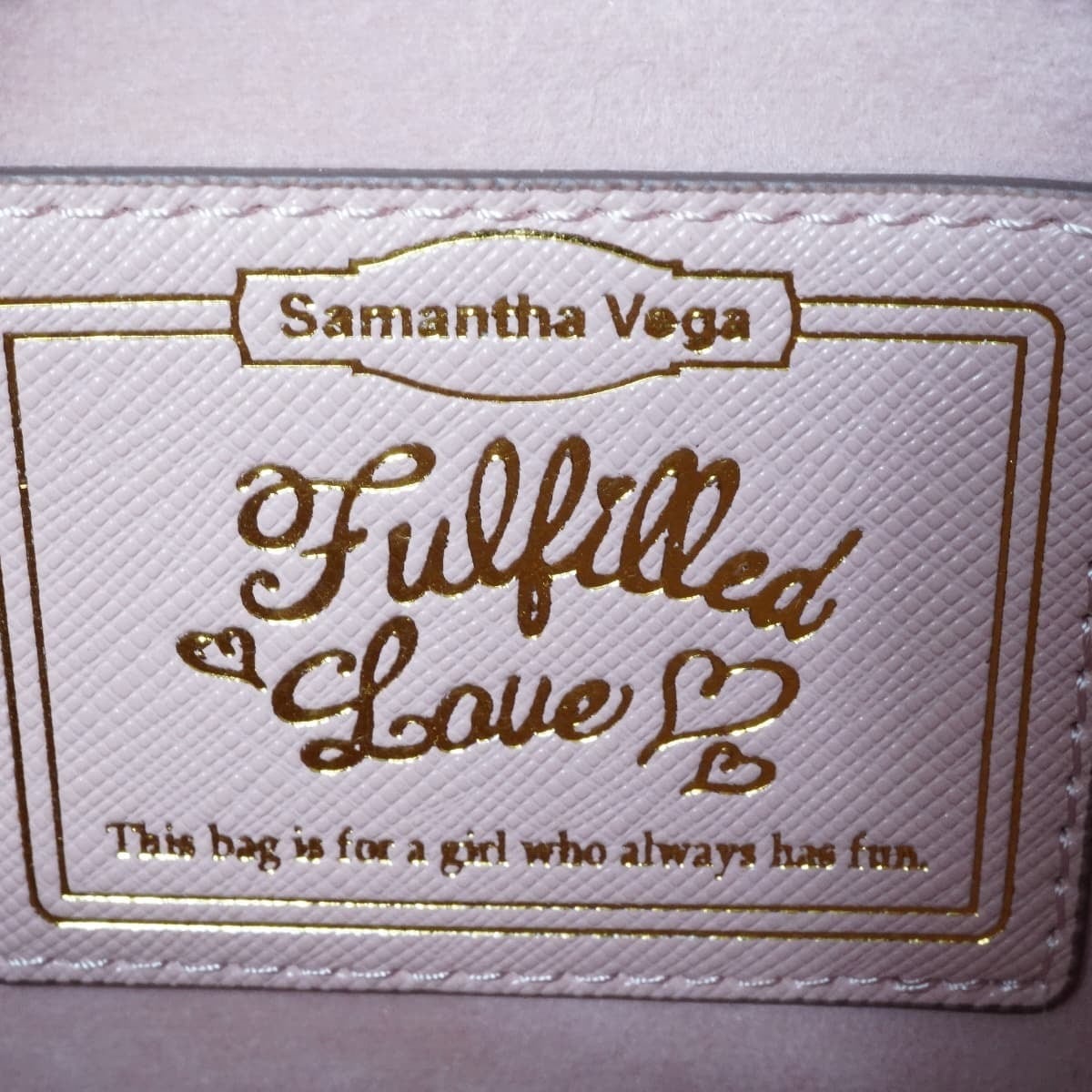 Samantha Vega Fulfilled Love サマンサ ベガ フリンジショルダー 