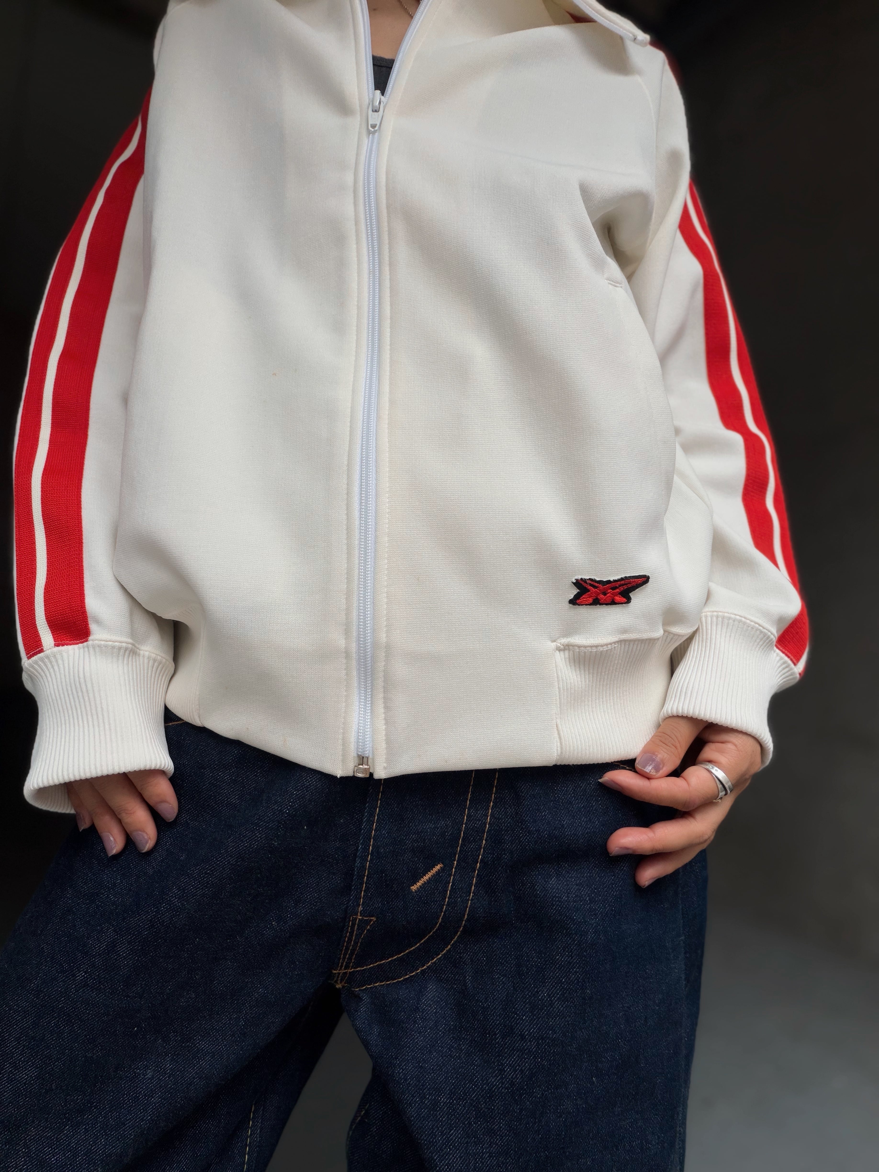 (OT 1553)80's ONITSUKA zip up track jacket