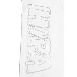 【HIPANDA ハイパンダ】メンズ ラインストーン Tシャツ MEN'S RHINESTONE SHORT SLEEVED T-SHIRT / WHITE・BLACK