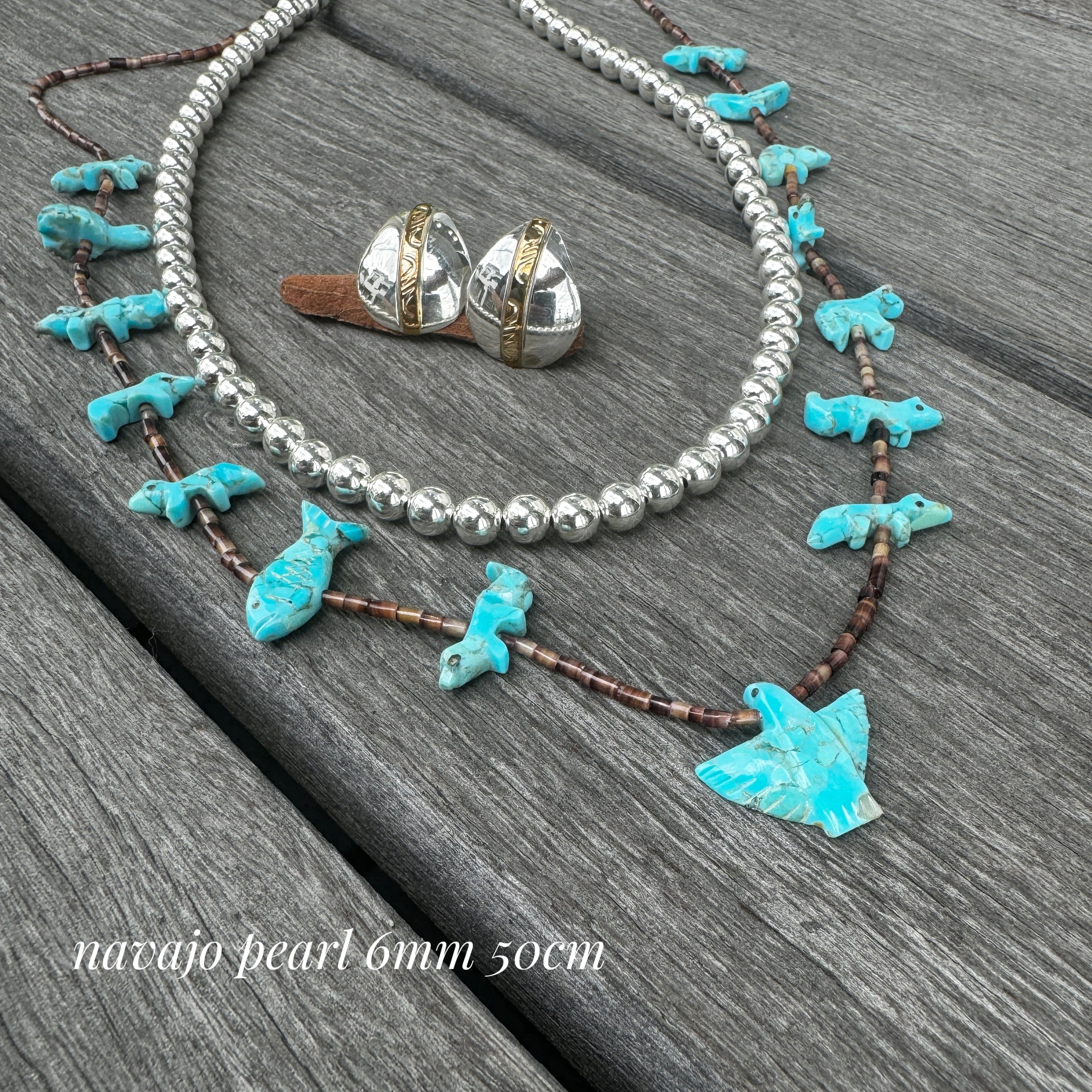 Indian Jewelry》ターコイズ フェティッシュ ネックレス | 鎌倉の  