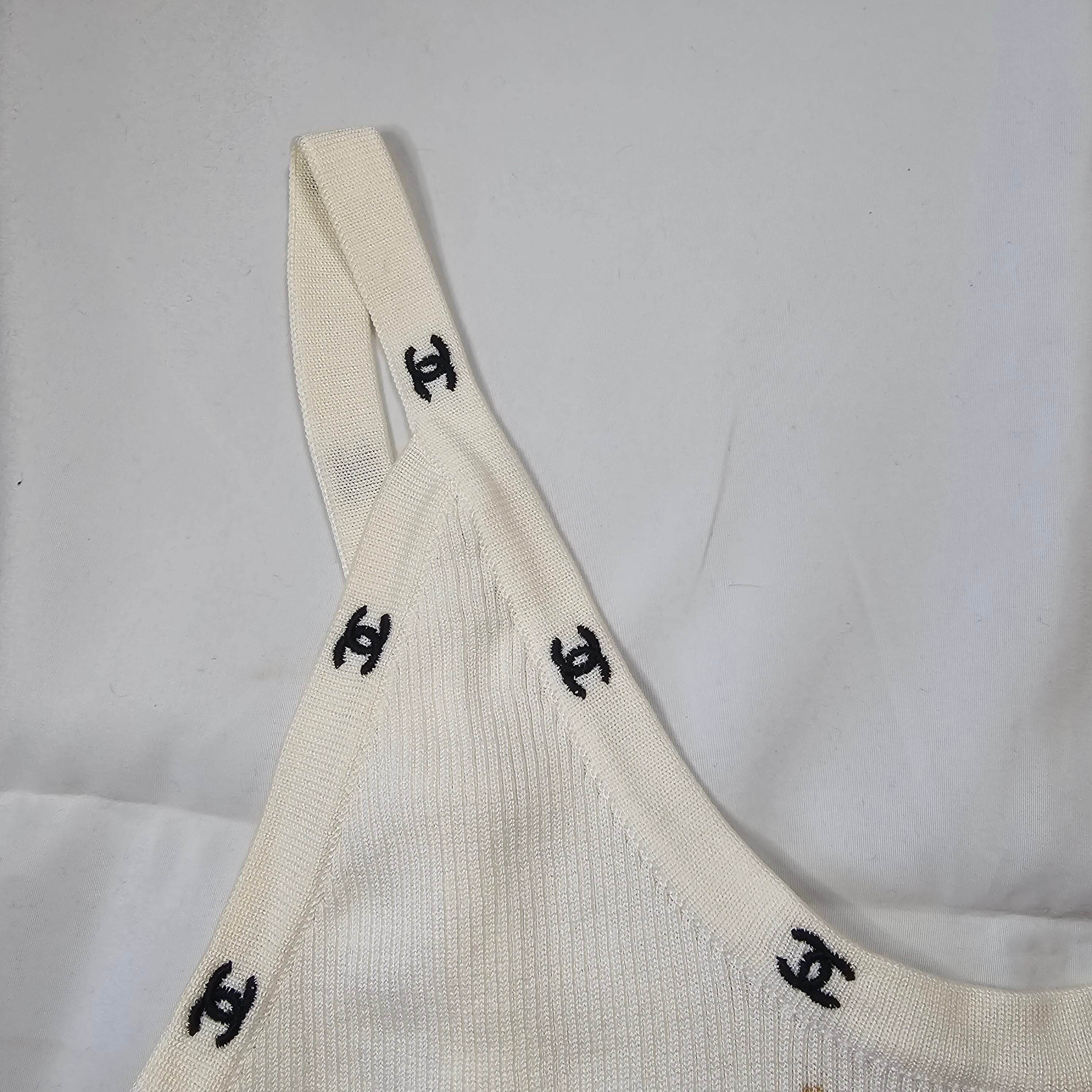 シャネル ココマーク リブ キャミソール 40 CHANEL Camisole | Over