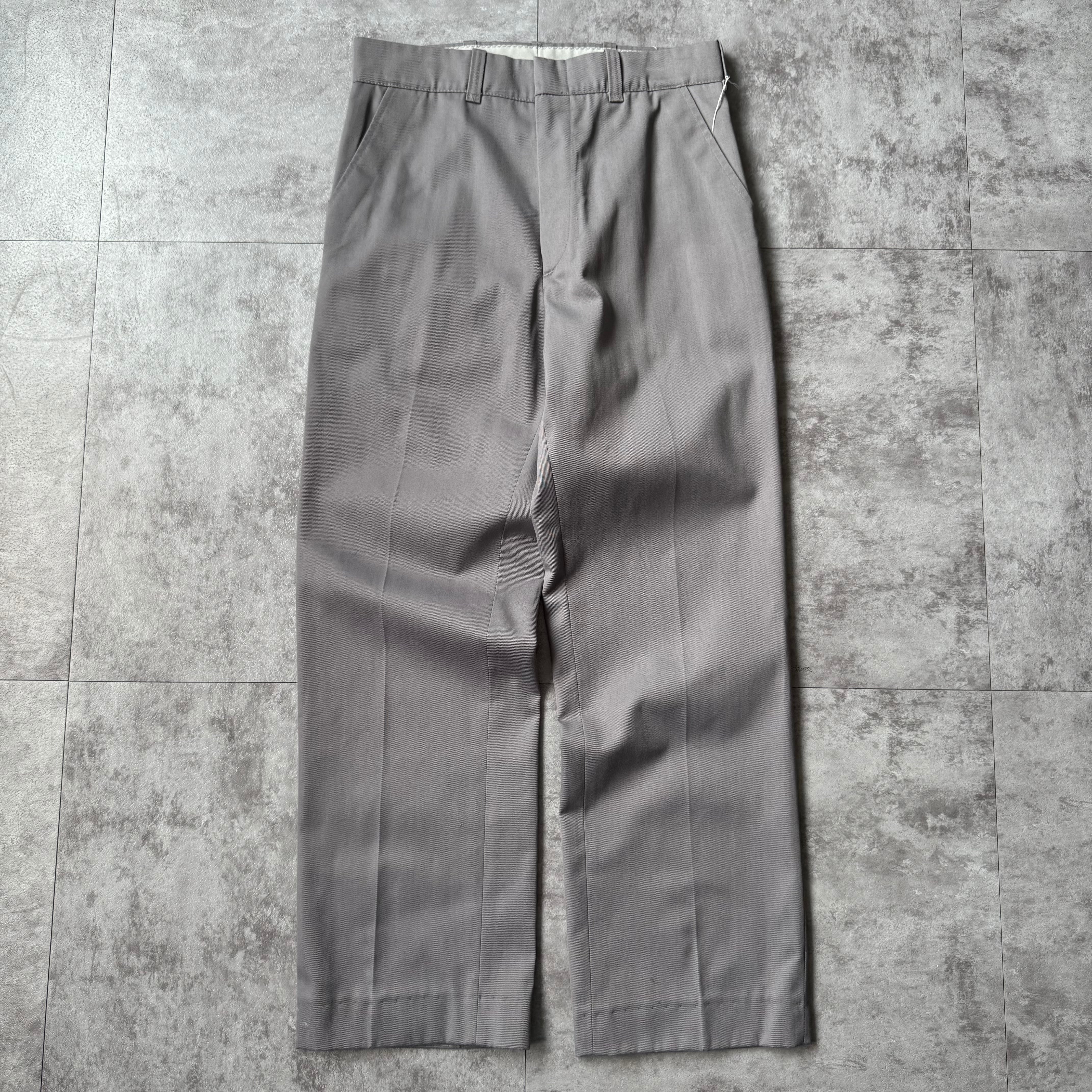 1950's US Vintage 2tuck Wool Gab Slacks / 50年代 アメリカン