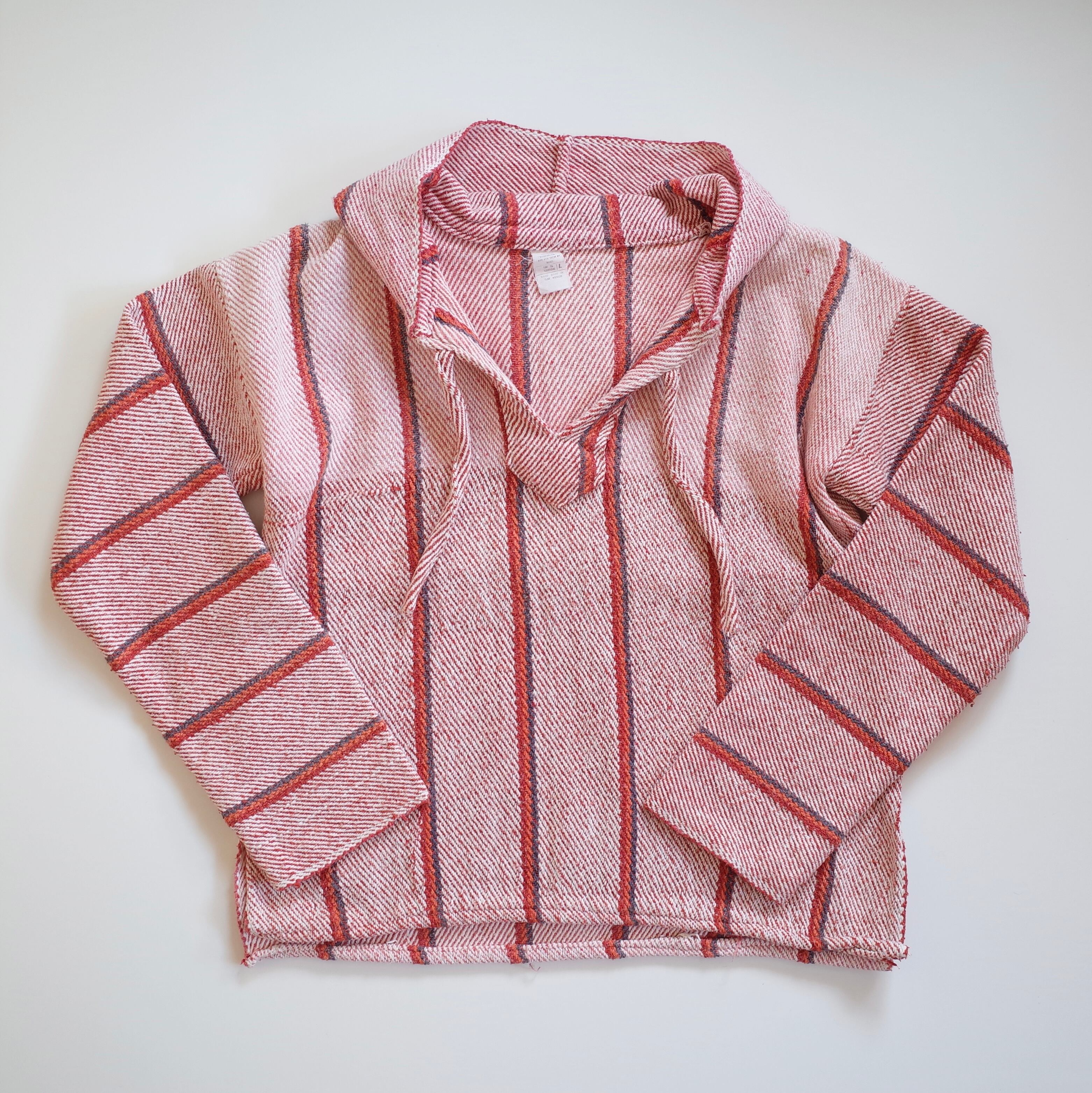 Mexican baja hoodie "red"