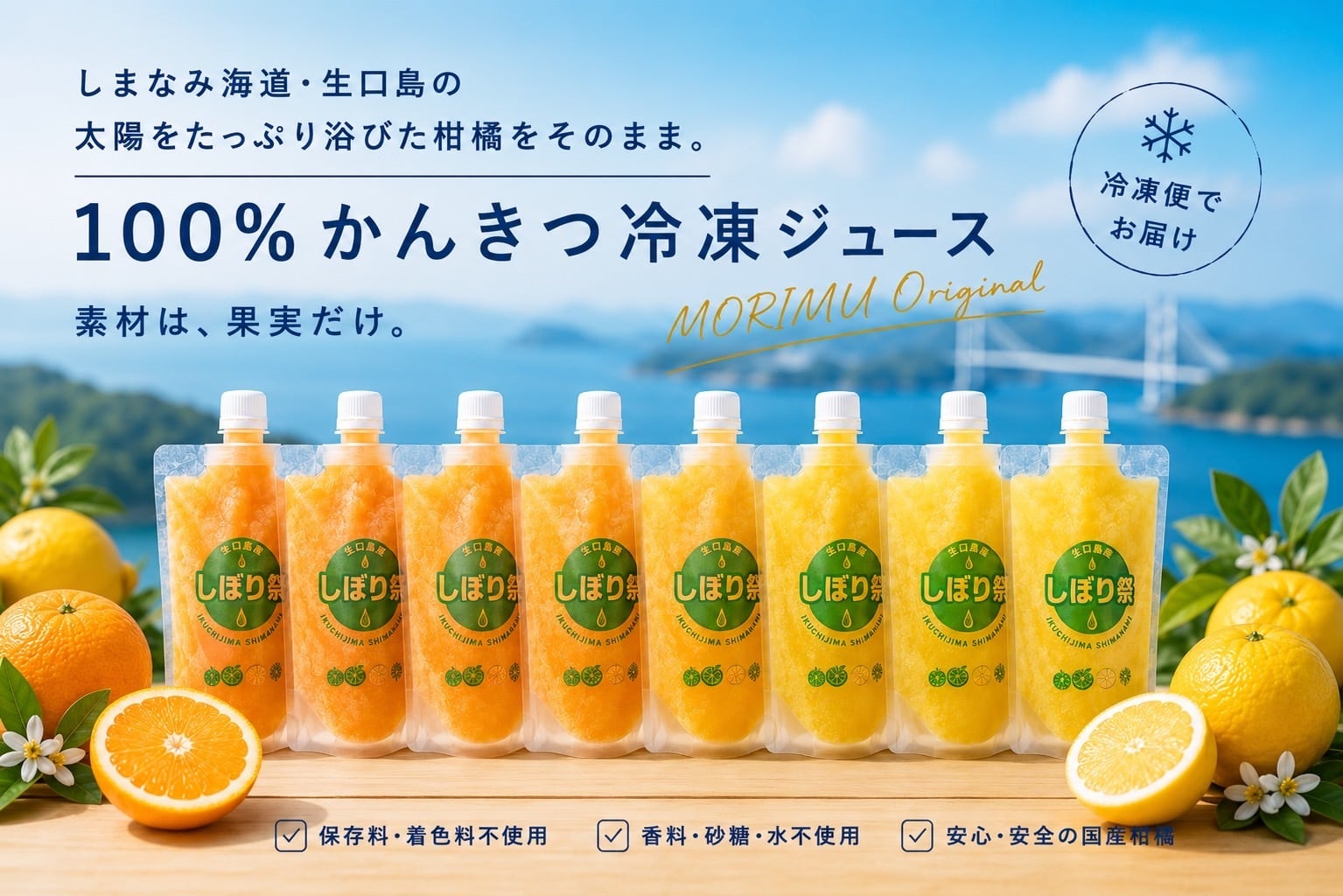 冷凍ジュース 10本セット | 島の駅しまなみ1 ONLINE SHOP