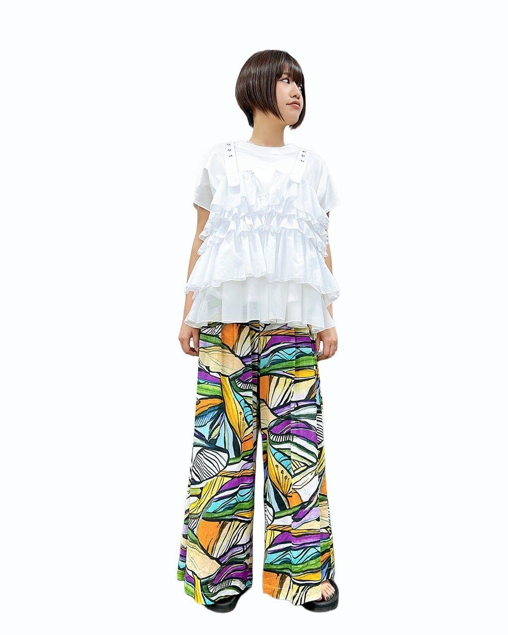 SALE【ayane】フリルビスチェ 836640 アヤン | red earth