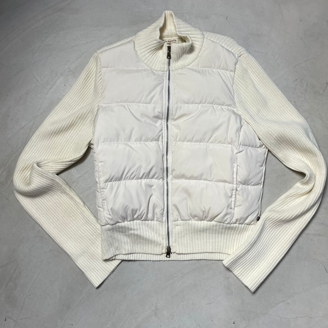 POLO JEANS ポロジーンズ ラルフローレン ダウンジャケット レディースXL 古着 オフホワイト【ダウンジャケット】