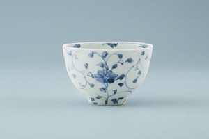 【ふるさと返礼品対応】岡晋吾 天平飯碗 染付万暦／アリタポーセリンラボ