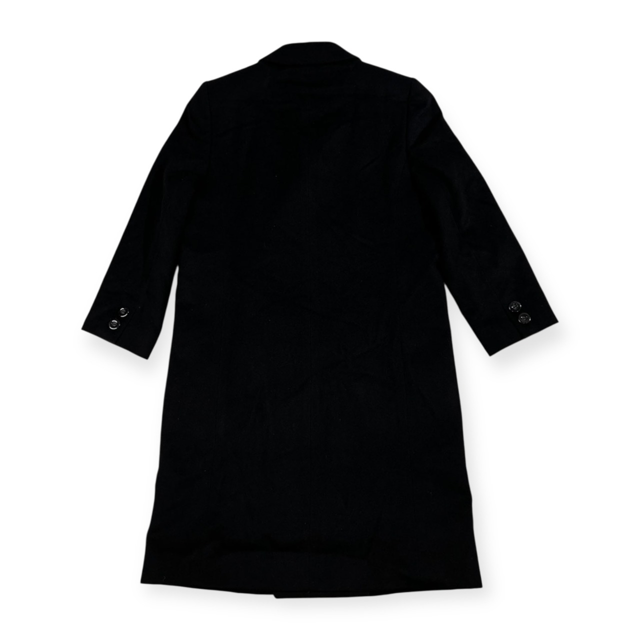 カシミヤ100% Leilian レリアン カシミアウール ダブル コート サイズ 9 /ブラック/レディース/日本製