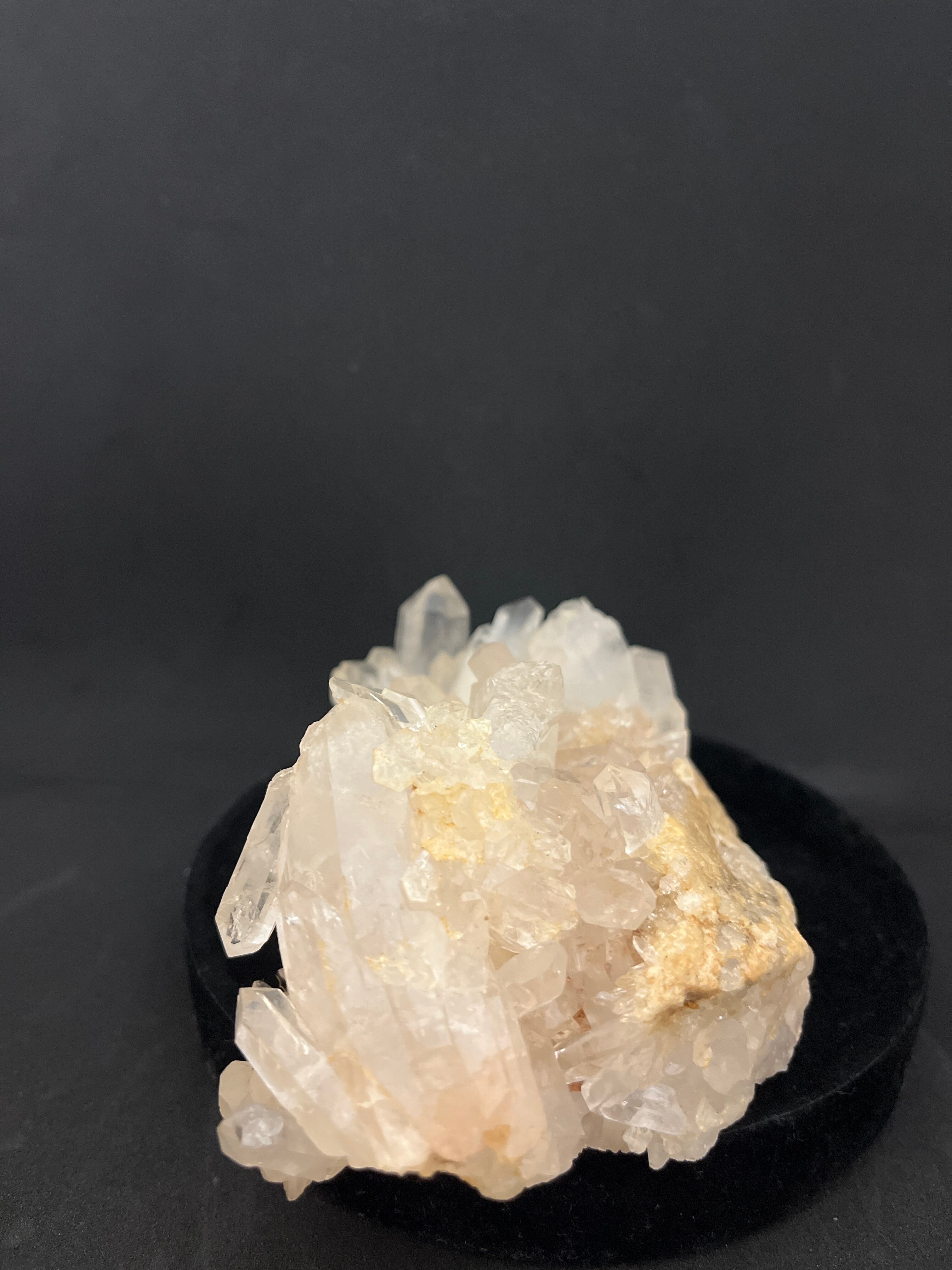 水晶クラスター 母岩付き 11cm×8.5cm | Stones Aztarino
