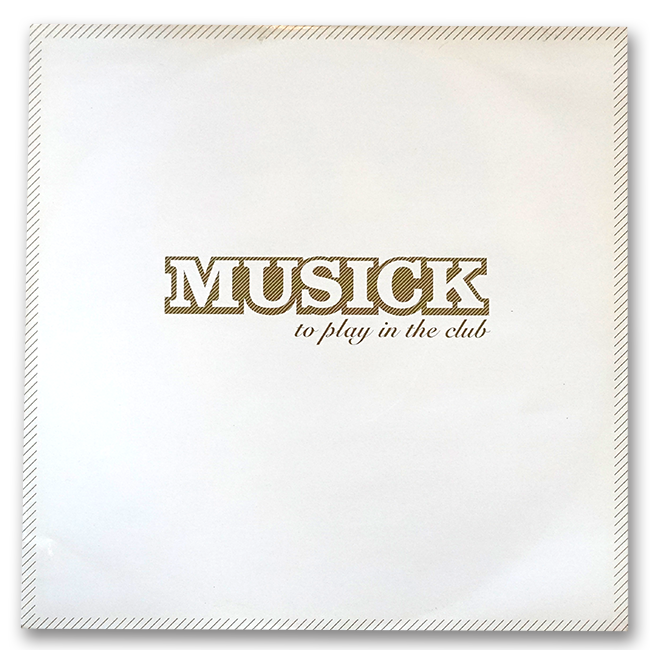 Peter Grummich / Holz / gwEm ‎– Musick - To Play In The Club (EP) - 画像2