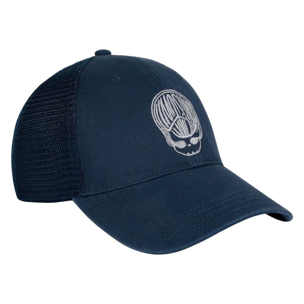 LIMOSINE / PEACE HEAD HAT / NAVY/SILVER EMBROIDERY