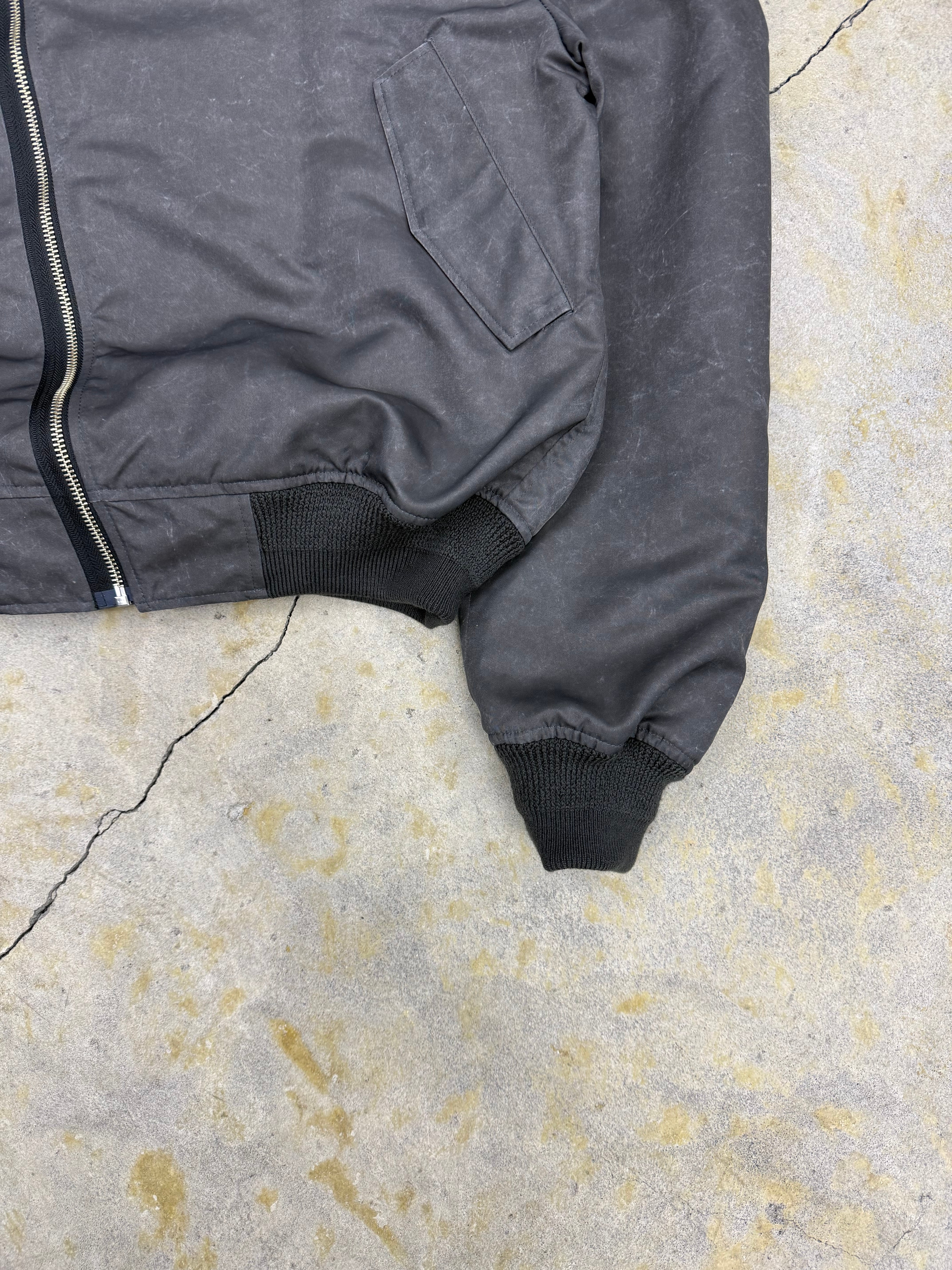 YUKI HASHIMOTO | YNECK MA-1 | BLACK | HOWDAY