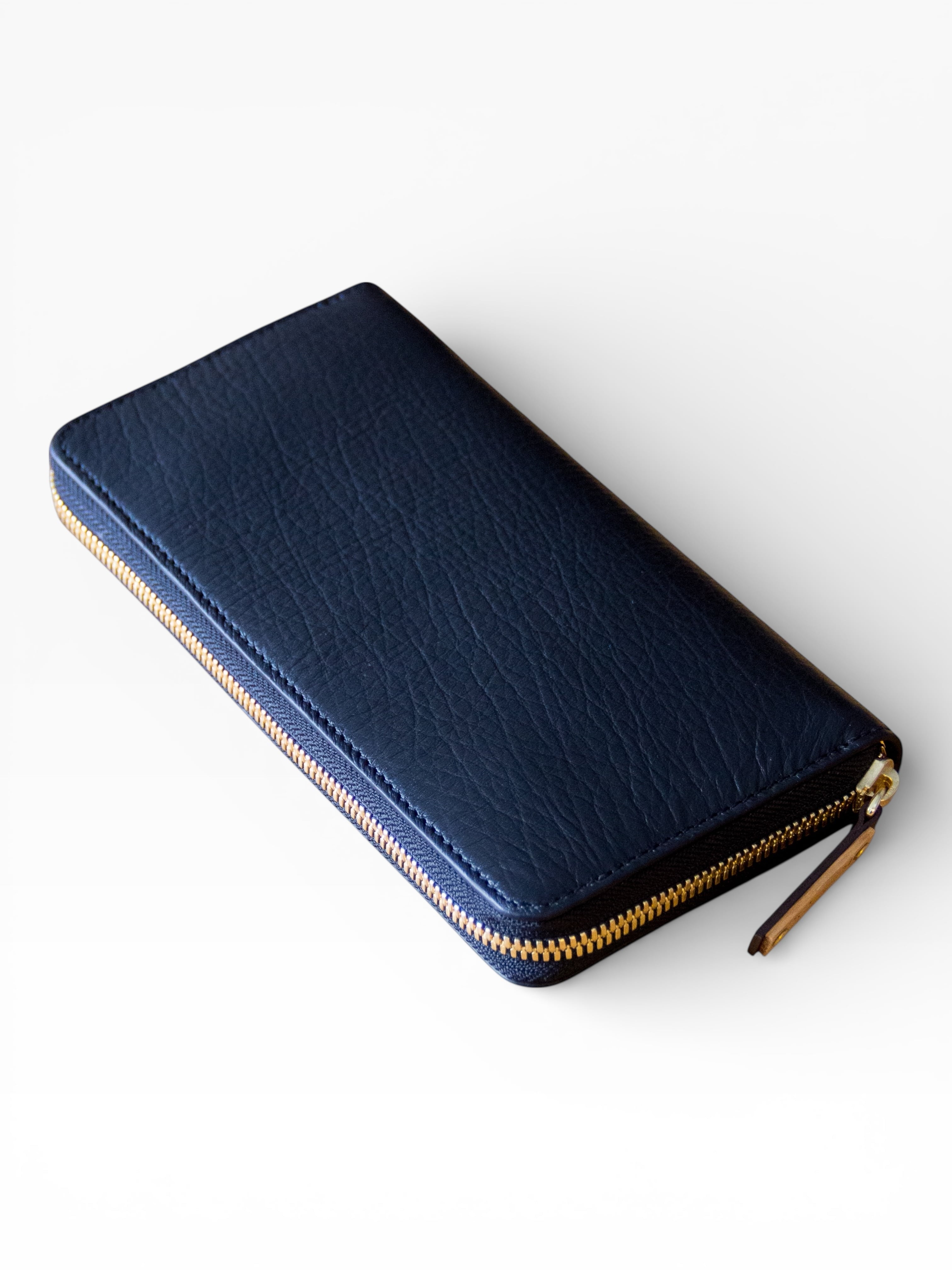 エゾシカレザー 長財布｜ラウンドファスナー（カード16枚／ジビエ