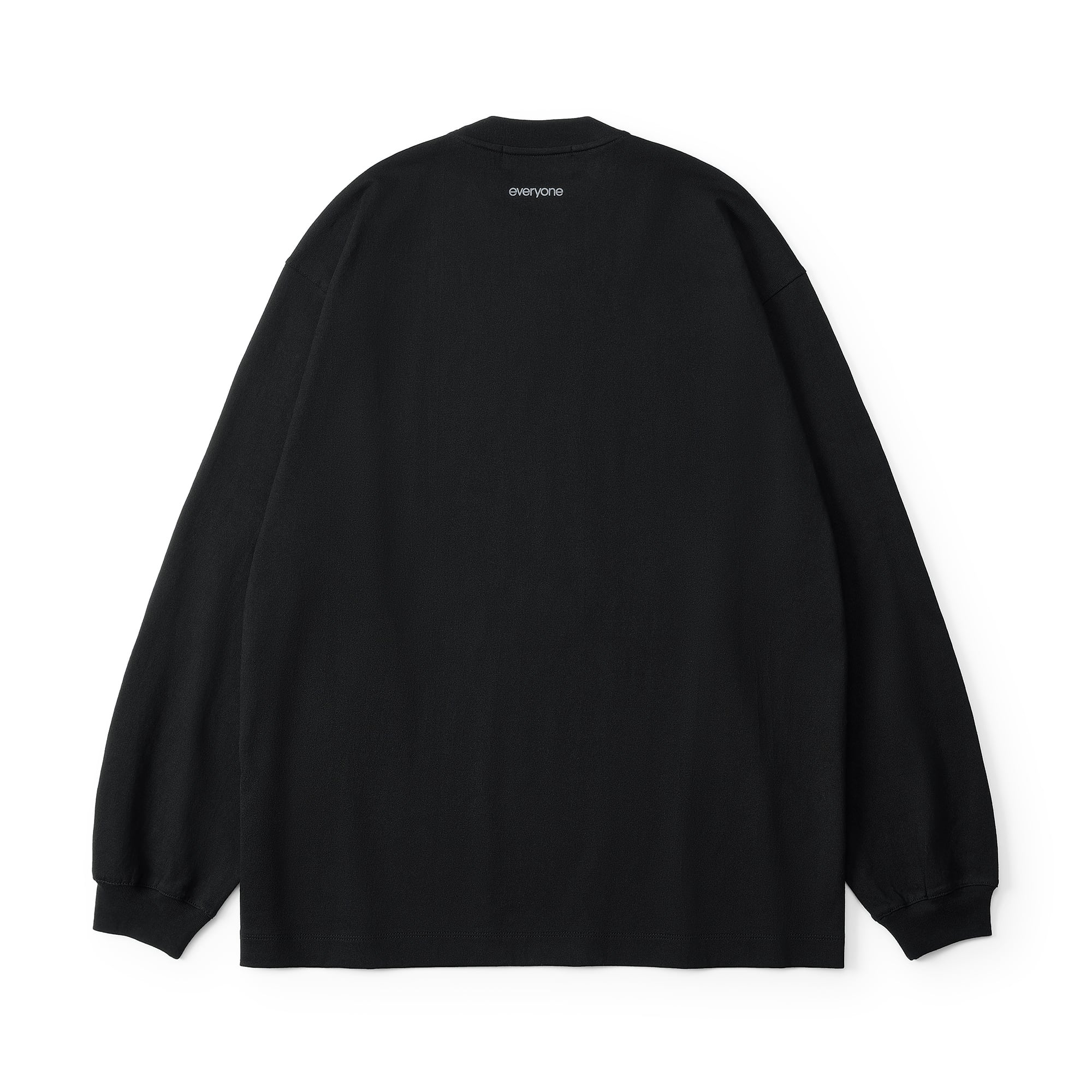 everyone wrecker long sleeve tee shirt (BLACK) | everyone