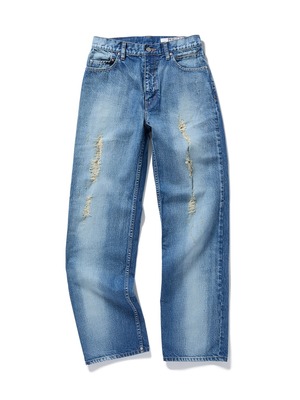 PERVERZE パーバーズ / Washed-out Loose Straight Denim  / ¥49,500-