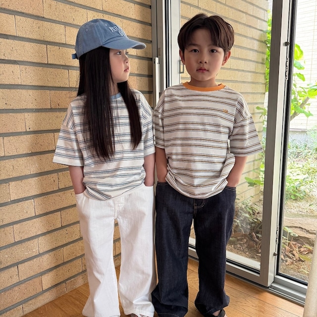 【予約】multi stripe  T/ our（kids）