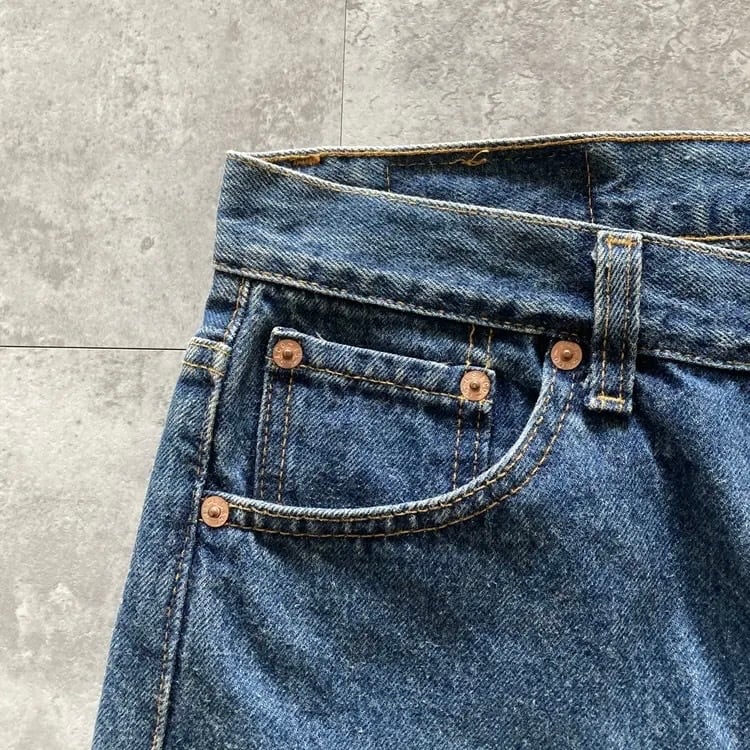 W30 L34】90's US.Levis 501 リーバイス サンアンジェロ工場(552
