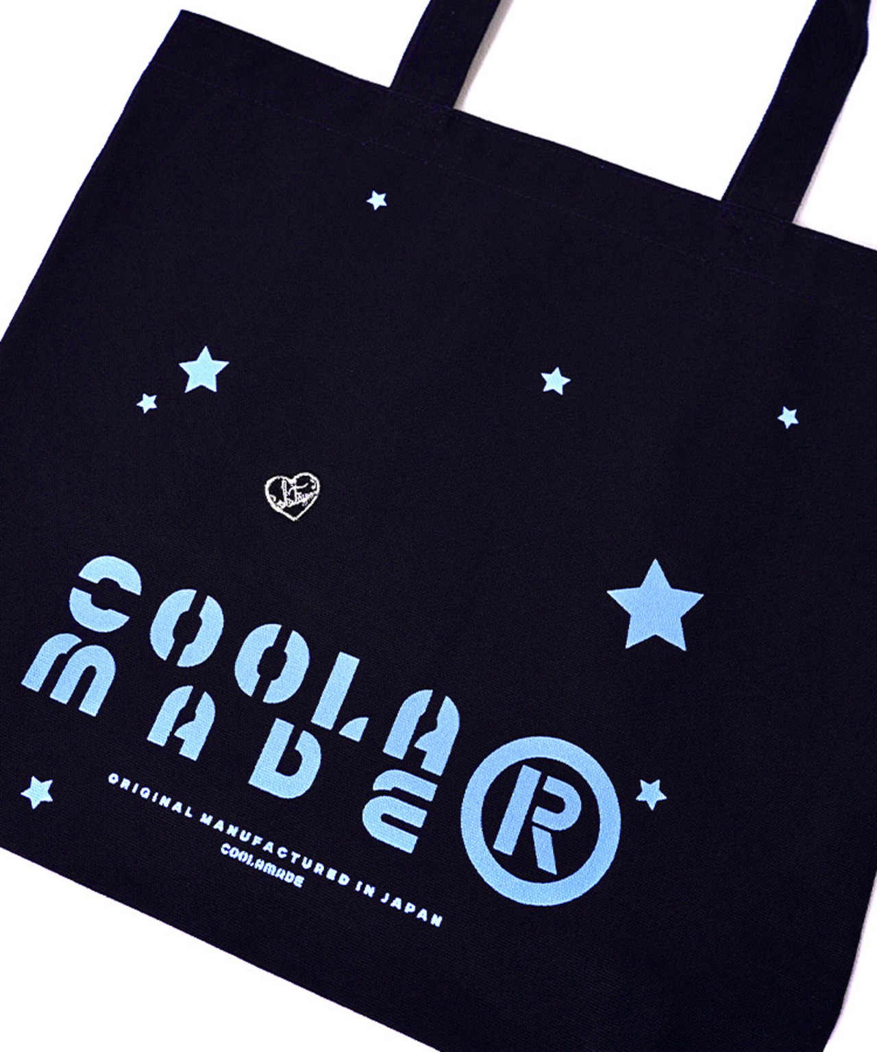 【直営限定ITEM】COOLA MADE スターロゴプリントトートバッグ (BLACK)　CQ-48546H