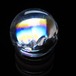 アイリスクォーツ 水晶玉 虹入り 25mm 水晶 丸玉 スフィア 置物 原石 一点物 141-8655