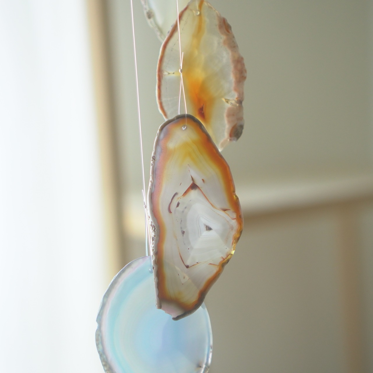 Almond Tree - アゲートヒーリングチャイム / Agate Sun Catcher Wind Chime 624