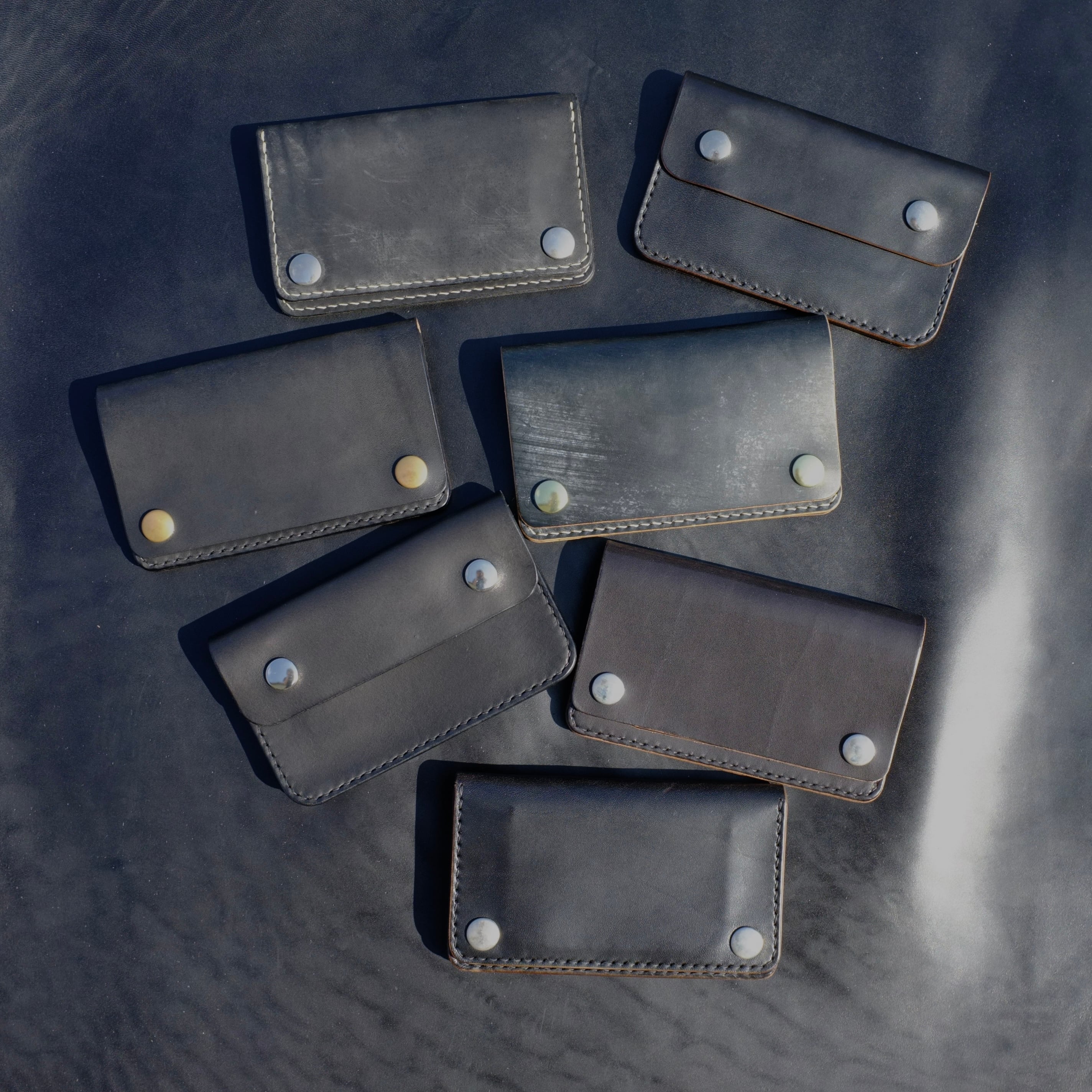 在庫品】ミドルトラッカーウォレット 壱 GUIDI CULATTA CAVALLO 弐層式