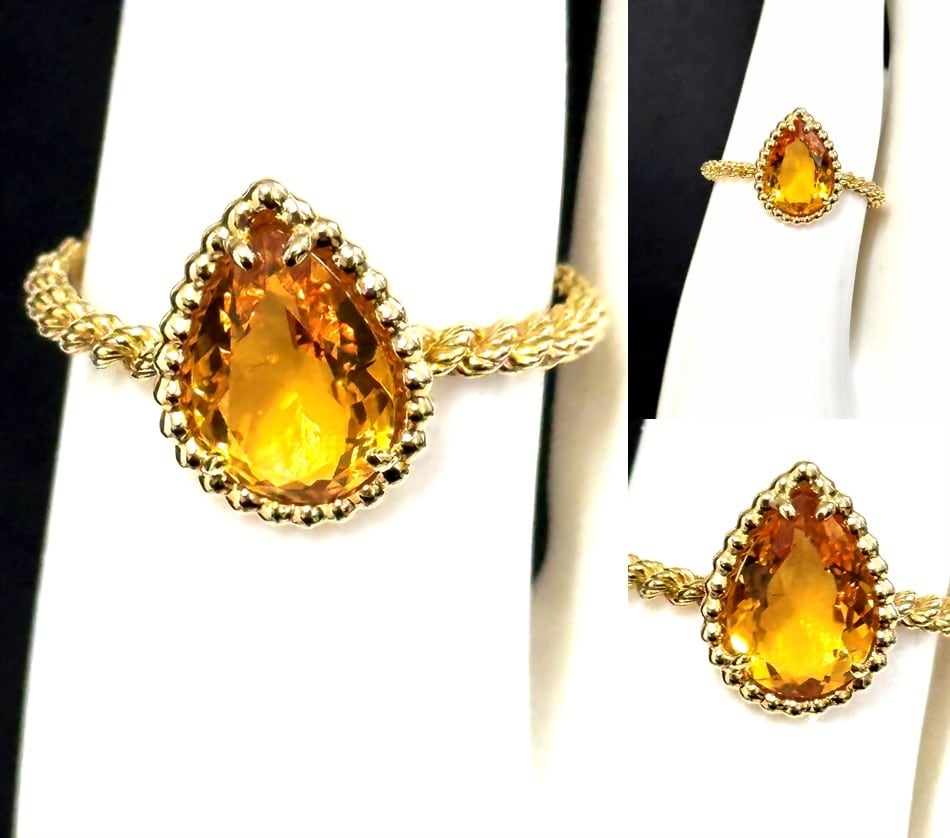 BOUCHERON ブシュロン serpent boheme セルパンボエム シトリン リング