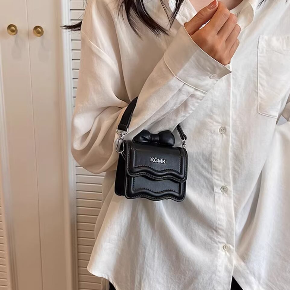 muuet リブワンショルダー ブラック 新品 値下げ可能 Morphée - Morphee / モルフェショルダーバッグ SQUARE SHOULDER(SQ