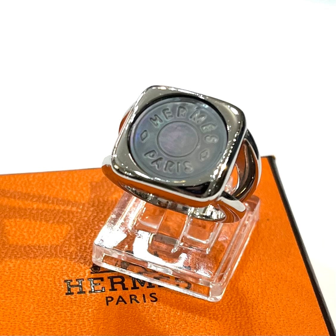 HERMÈS】【11.5号】2646 エルメス シェル セリエ コロゾ リング 指輪