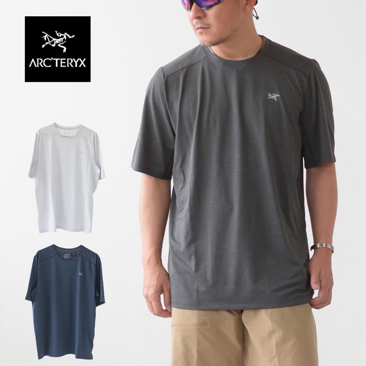 ARC'TERYX [アークテリクス正規代理店] Cormac Crew SS Men's [30553] コーマック クルー Tシャツ  メンズ・半袖・トレイルランニング・MEN'S [2023SS] | refalt online store