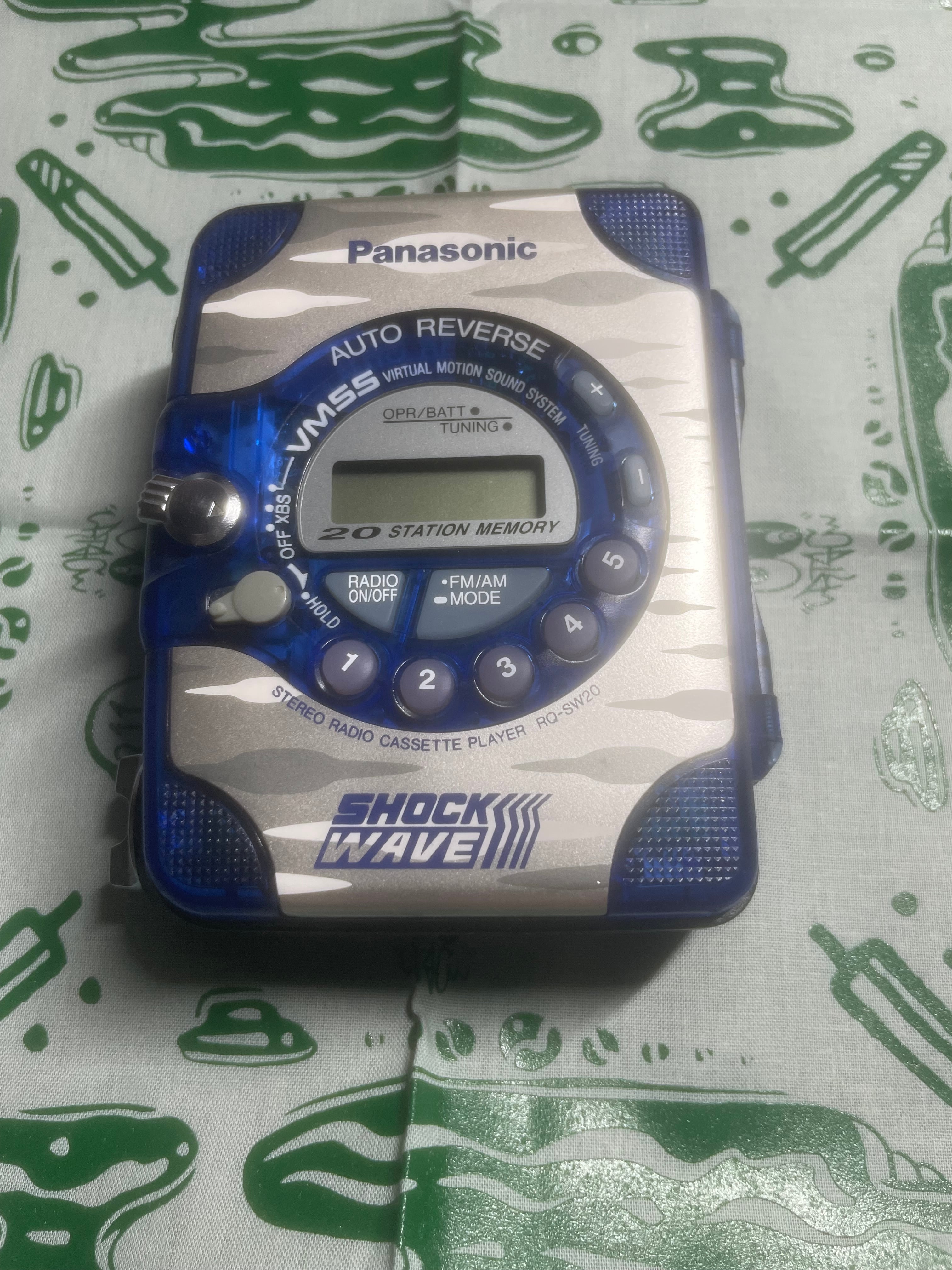 Panasonic SHOCK WAVE RQ-SW5 | bootbox