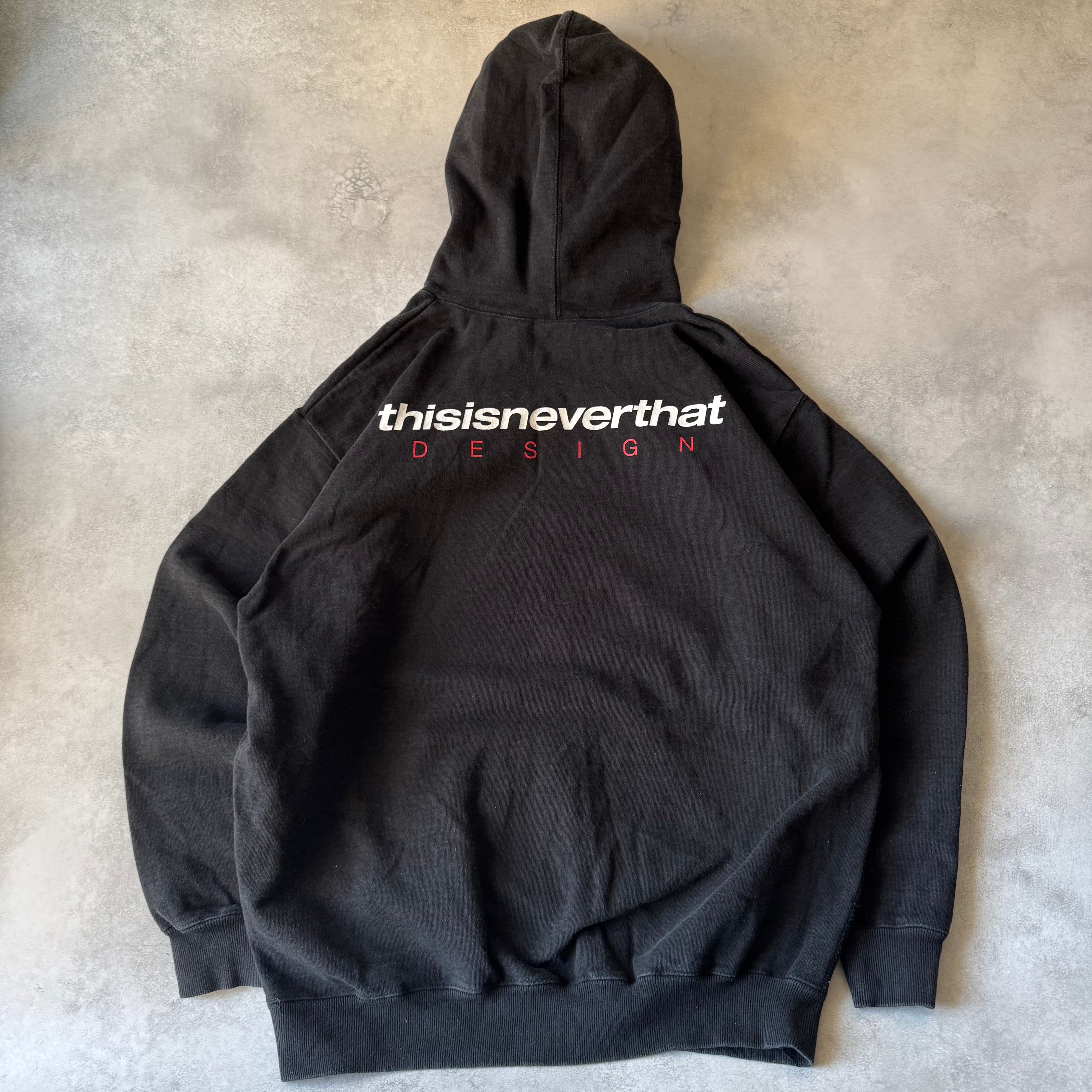thisisneverthat パーカー Mサイズ thisisneverthat パーカー Mサイズ ブラック | 古着屋COUP