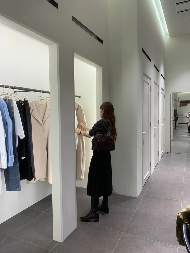 (OUNCE) maison raccoon half  knit / 2color