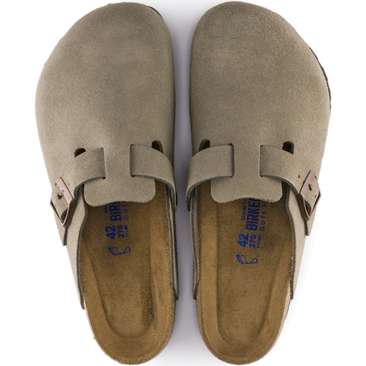 ［BIRKENSTOCK］Boston／ボストン｜Taupe（トープ）