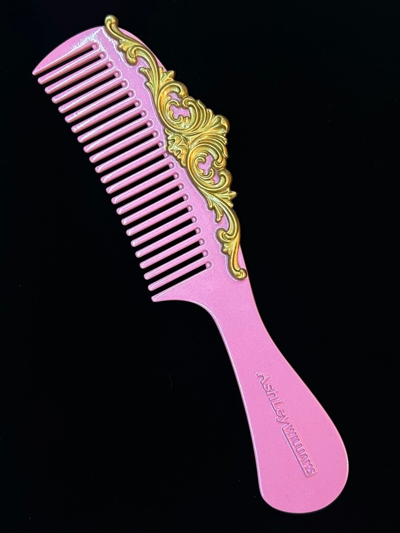 Ashley WILLIAMS filigree comb brooch