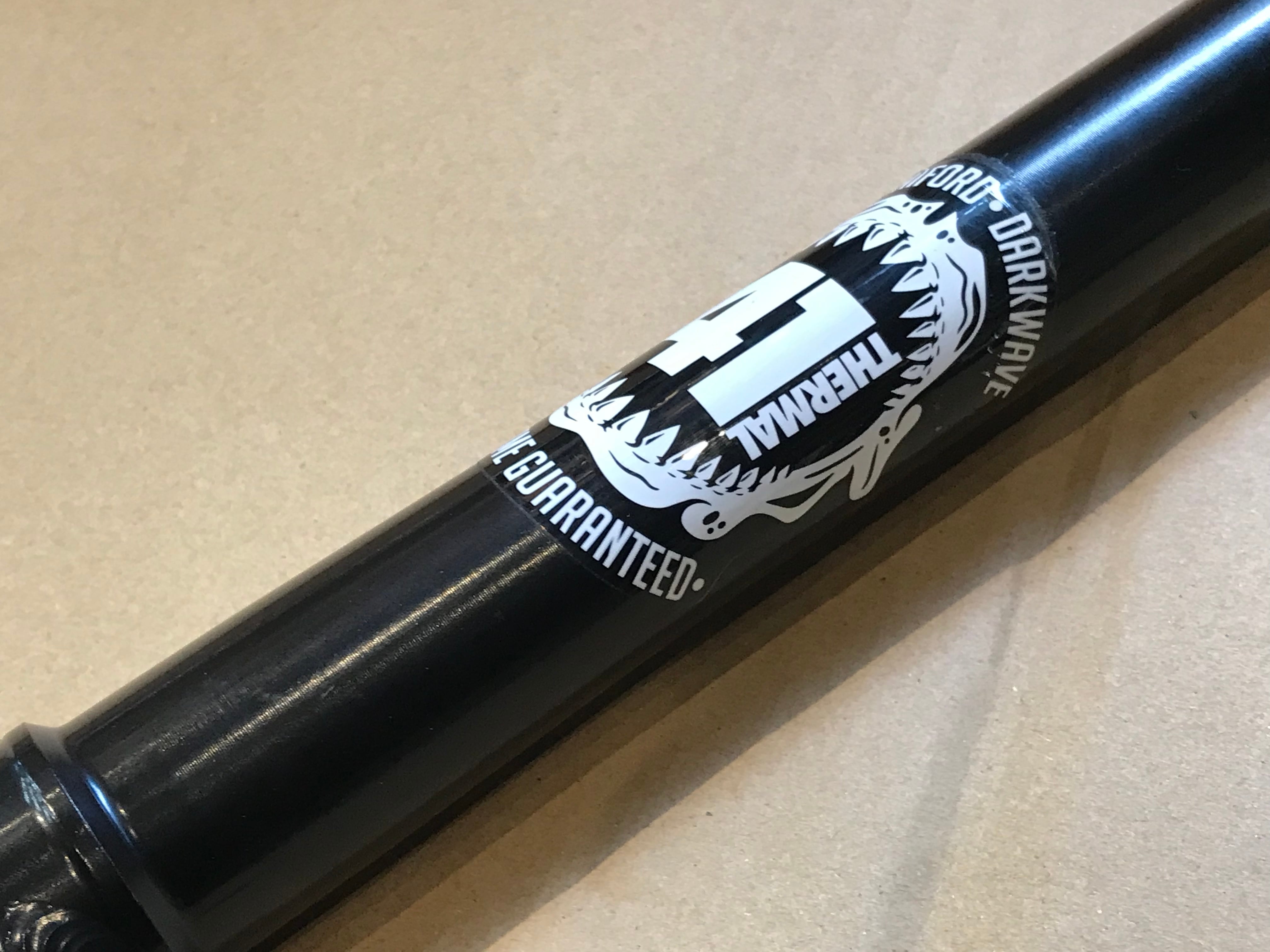 SUNDAY DARKWAVE FORK BLACK | bmxshop