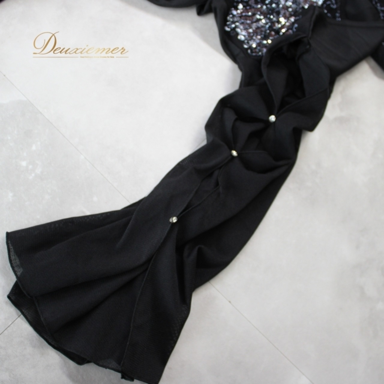 社交ダンス 衣装 スタンダード トップス レッスンウェア 練習着 A vivare アビバーレ 黒 ブラック系 スパンコール レース ロング丈 長袖 スパンコールドレス 練習用ドレス ダンス用トップス ブラックドレス レディース衣装 エレガント 長袖ドレス フォーマルダンス 踊り衣装 輝く衣装 パーティードレス 大人用 伸縮性あり