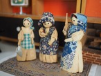 小さなとうもろこし人形 ブルー 3体セット 画像4