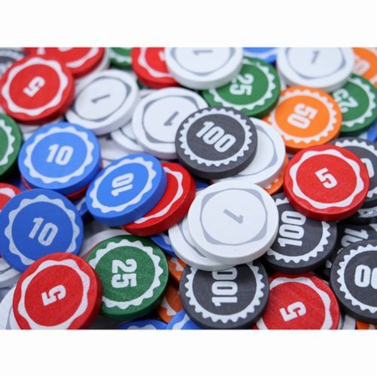 テンデイズゲームズオリジナル木製コイン100枚セット | スキゲームズ powered by BASE