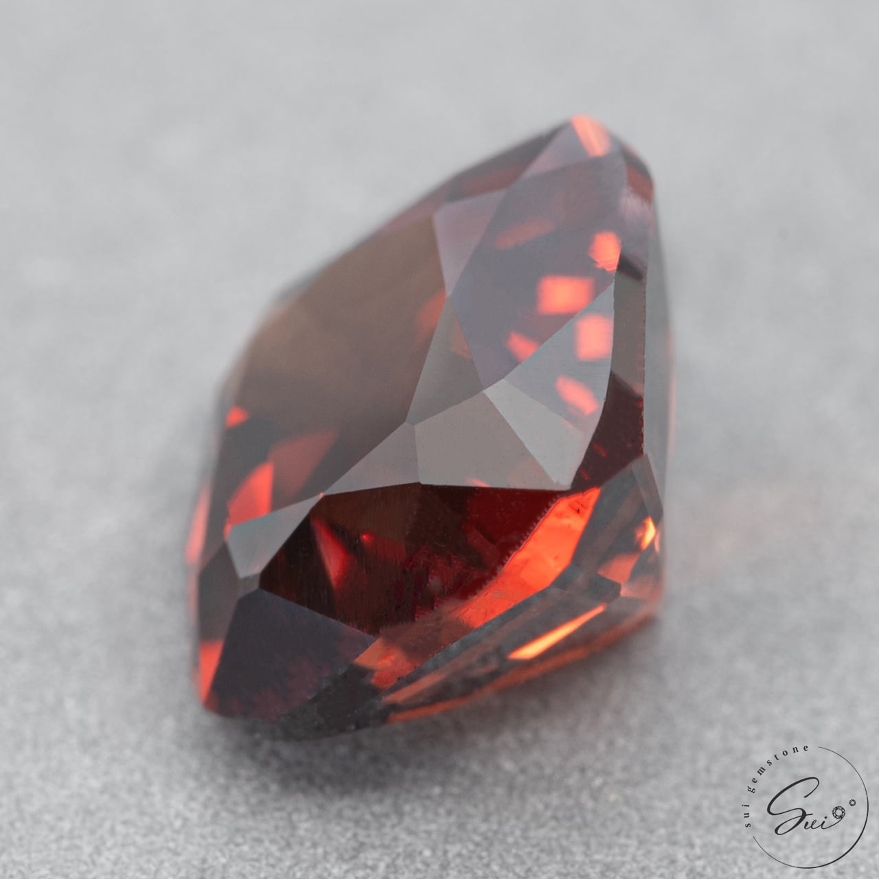天然【非加熱】スピネル・褐赤色 1.328ct 日独鑑別書 | SUI GEMSTONE 天然【非加熱】スピネル・褐赤色 1.328ct 日独鑑別書 | SUI GEMSTONE
