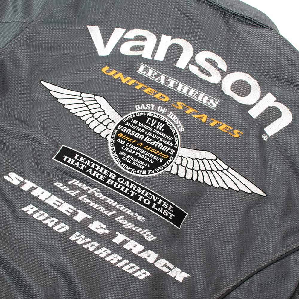 VS26103S メッシュスウィングトップジャケット | vansonleathers