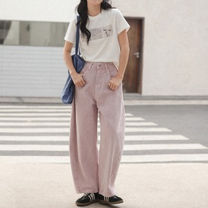 wide-leg casual pants　J00520