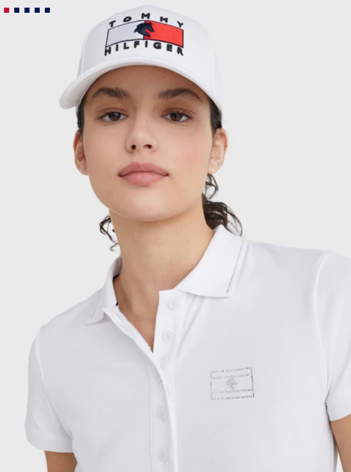 乗馬用キャップ レディース Tommy Hilfiger Equestrian ネイビー/ホワイト | 乗馬用品店レクシア
