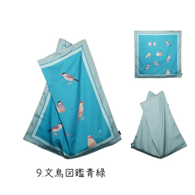 デジタル友禅スカーフ　エコバッグ デジタル友禅 スカーフバッグ | 染工房ユキヤオンラインショップ