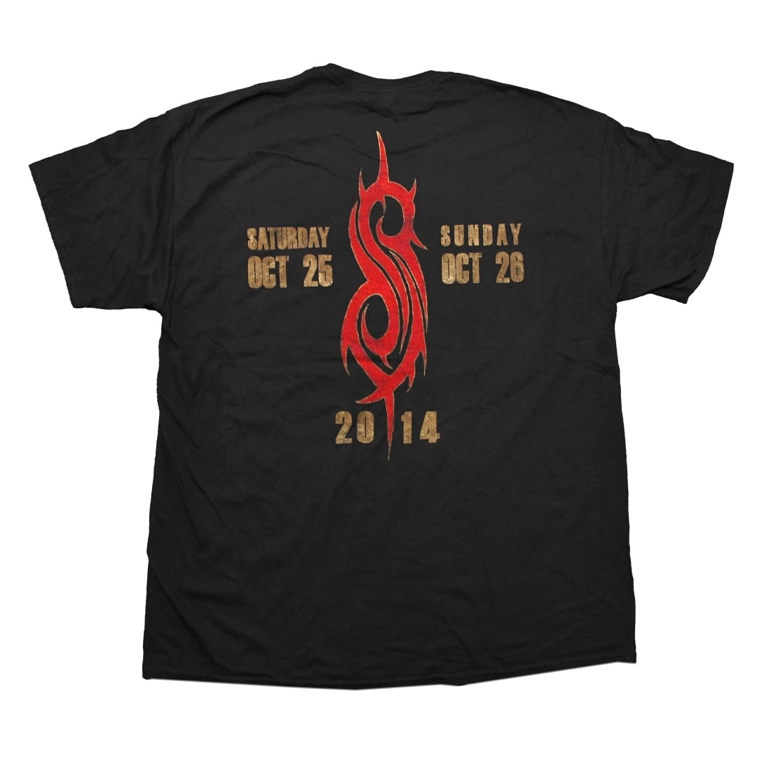 Slipknot（スリップノット）- Knotfest US 2014 Tシャツ Slipknot（スリップノット）- Knotfest 2014 Tシャツ | 海外
