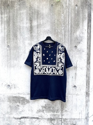 P.i Bandana S/S TEE 【NAVY】