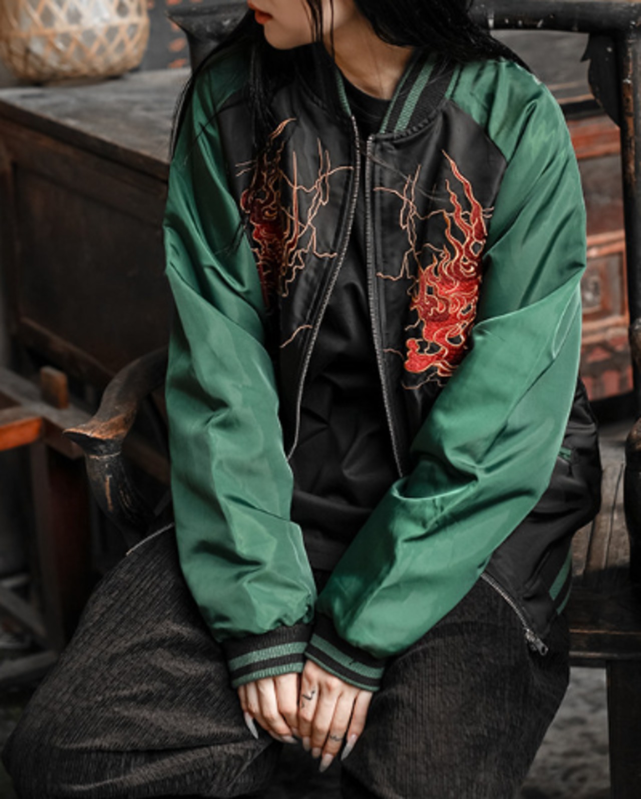 鬼と妖怪 Yokosuka Jacket 2color 【G1063】