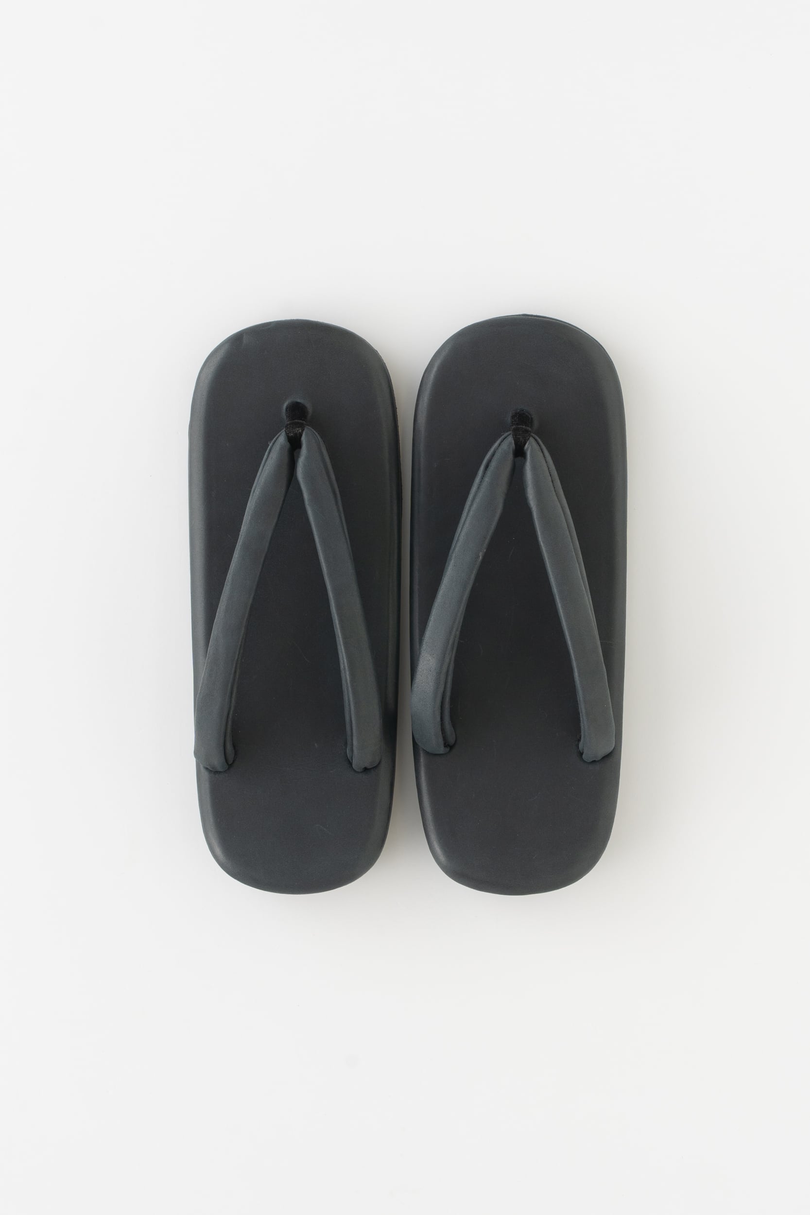草履(Zori) / レザー二石 / BLACK | Y. & SONS ONLINE STORE