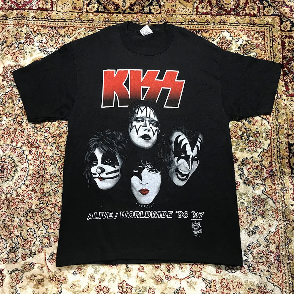 KISS ’96 T-shirts キッス半袖Tシャツ ロックTシャツ デッドストックTee /1800076 | number12 powered  by BASE