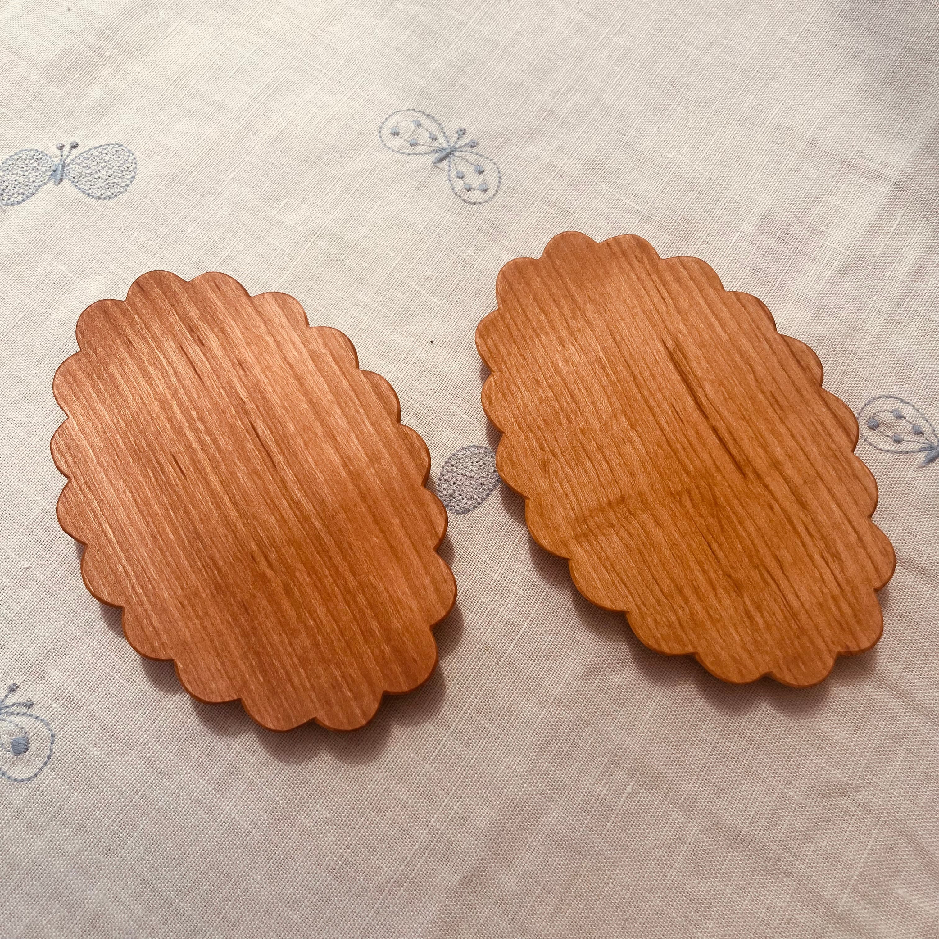 菓子皿 fuwari01 Sサイズ totoko_kitchen トトコ  木製プレート 木のお皿