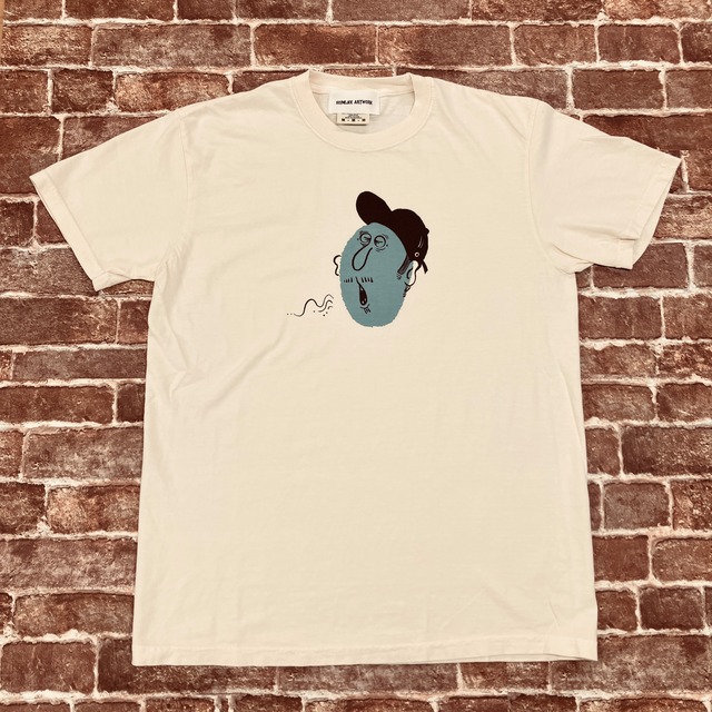 【HOMEJOE ARTWORK 】Sleepy Ivory color Tee